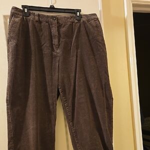 Men's Brown Corduroy Pants